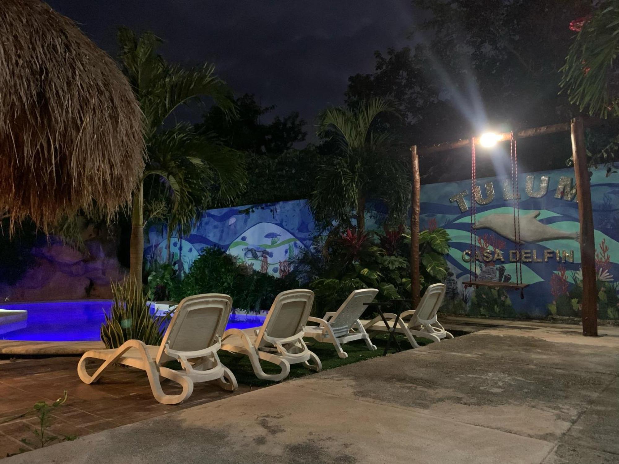 Apartamento Casa Delfín Tulum Macario Gomez Exterior foto